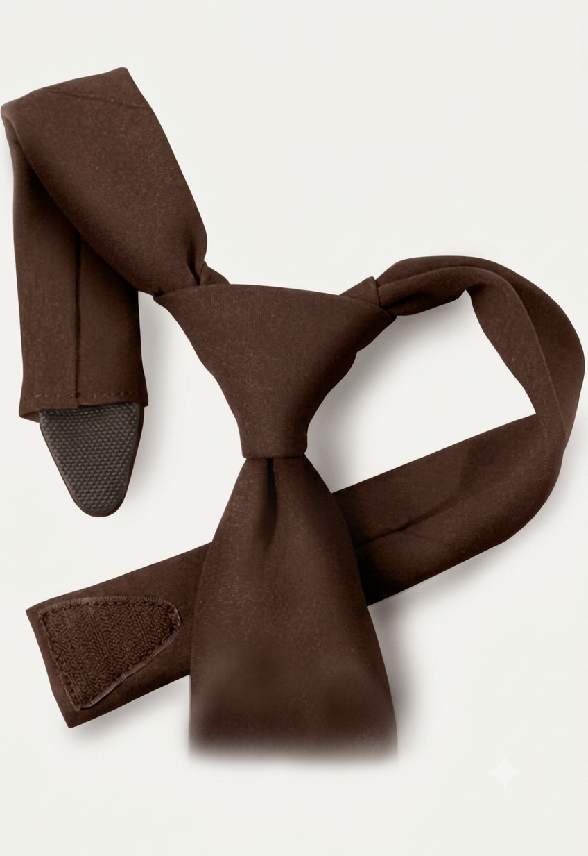 Polyester Hook & Loop Breakaway Necktie