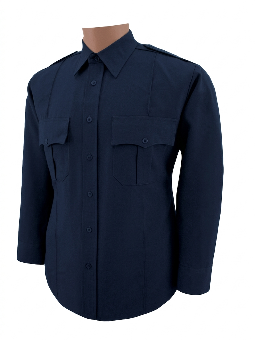 All Polyester Long Sleeve Shirt
