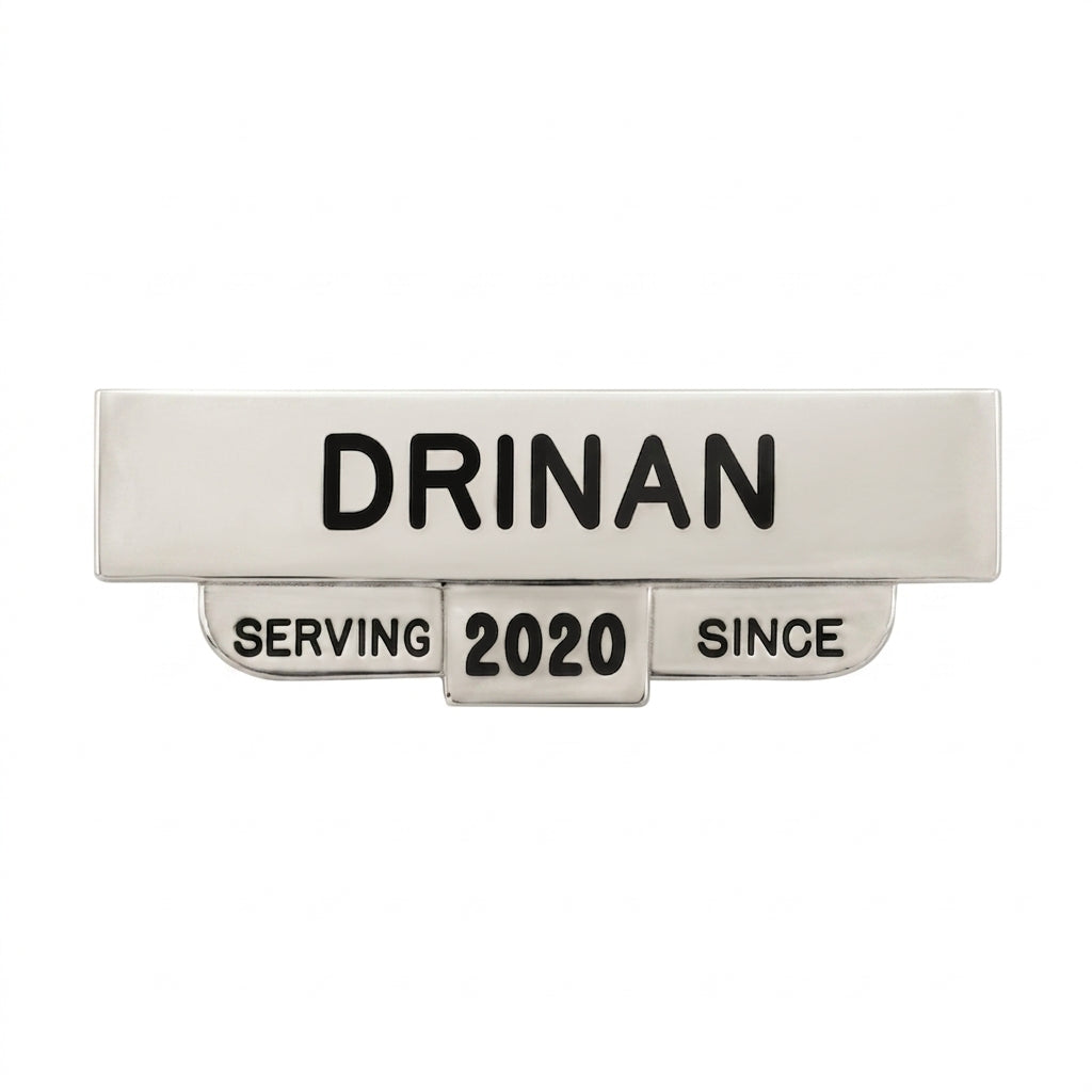 Smith & Warren One Line Nameplate