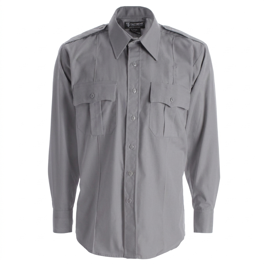Poly/Cotton Long Sleeve Security Shirt