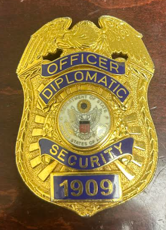 Metal Badge ( Officer Diplomatic Security)