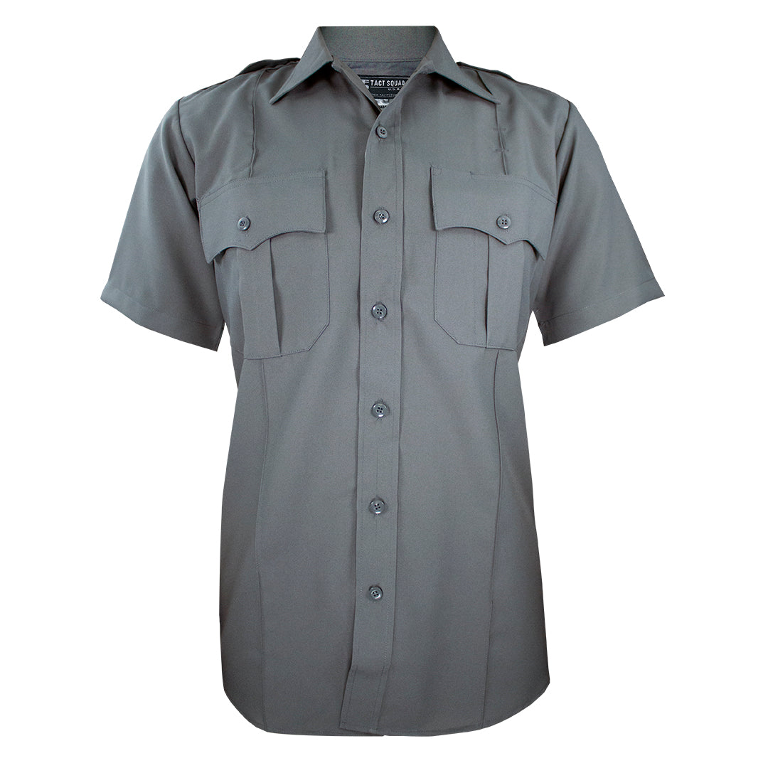 Men’s Polyester Short Sleeve Uniform Shirt