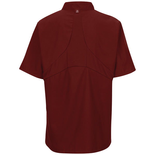 Women's Short Sleeve Chef Coat with OilBlok + MIMIX®
