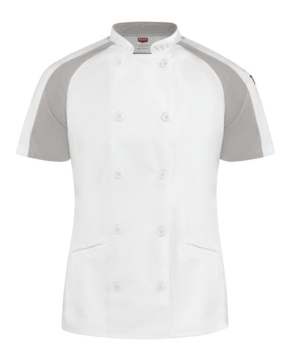 Women's Airflow Raglan Chef Coat with OilBlok