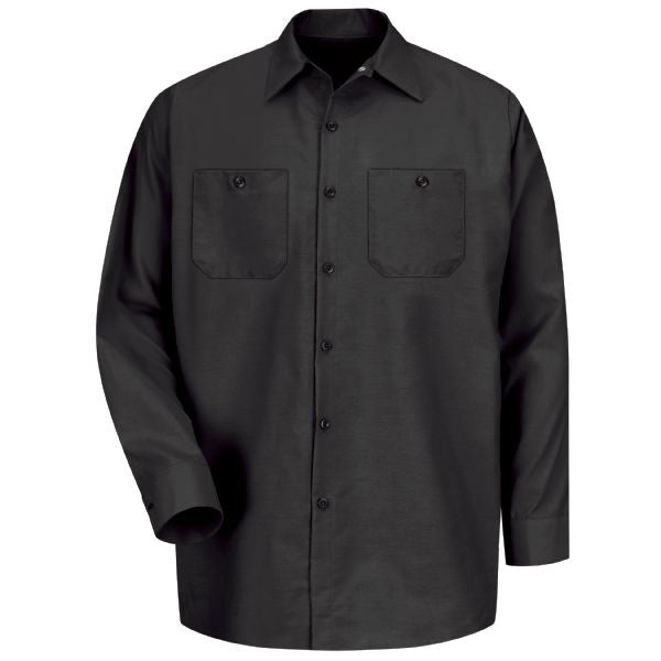 Men's Work Shirt with Pocket Flaps