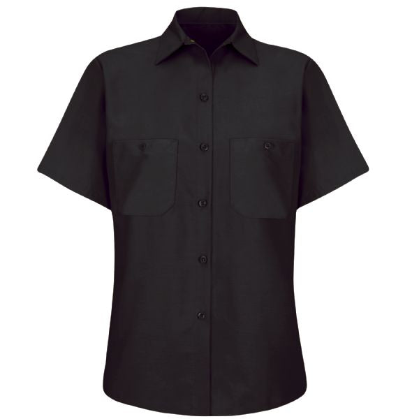 Women's Short Sleeve Industrial Work Shirt