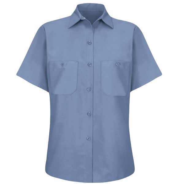 Women's Short Sleeve Industrial Work Shirt