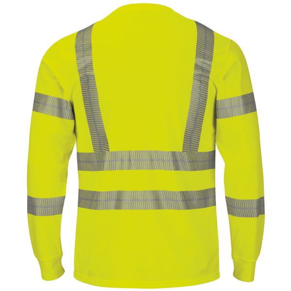 Long Sleeve Hi-Visibility T-Shirt, Type R Class 3
