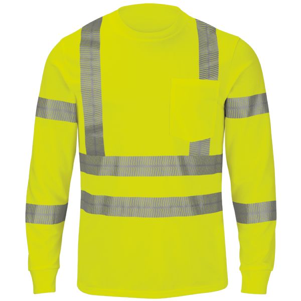 Long Sleeve Hi-Visibility T-Shirt, Type R Class 3