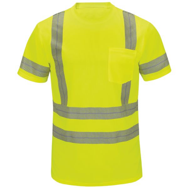 Short Sleeve Hi-Visibility T-Shirt, Type R Class 3