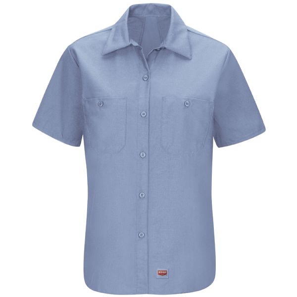 Women's Short Sleeve Work Shirt with MIMIX®