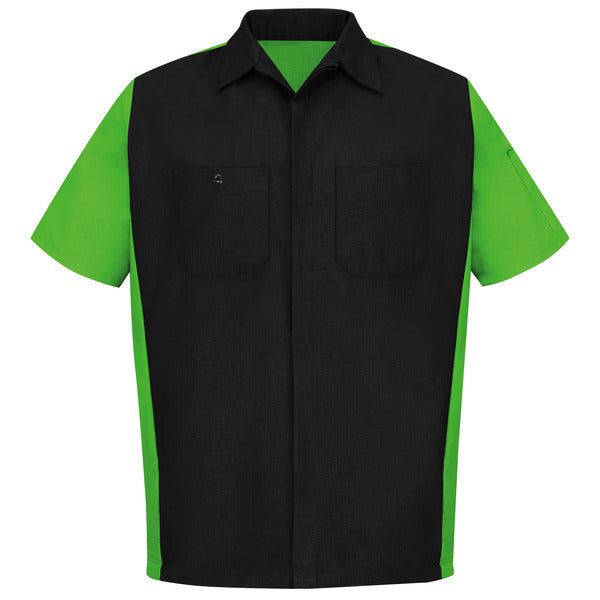 Men's Short Sleeve Two-Tone Crew Shirt
