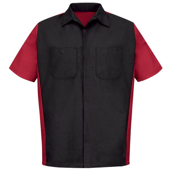 Men's Short Sleeve Two-Tone Crew Shirt