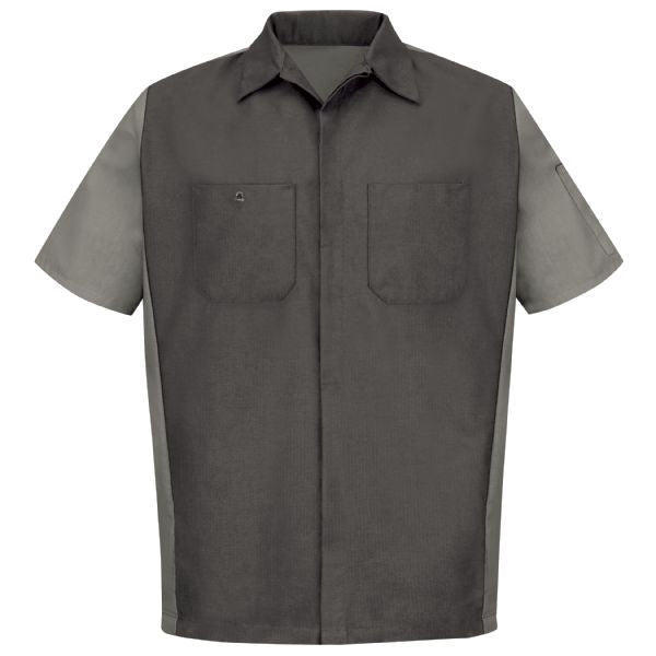 Men's Short Sleeve Two-Tone Crew Shirt