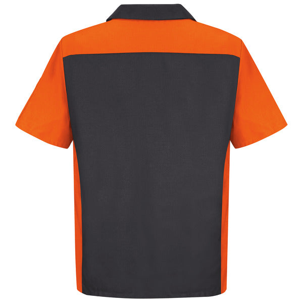 Men's Short Sleeve Two-Tone Crew Shirt