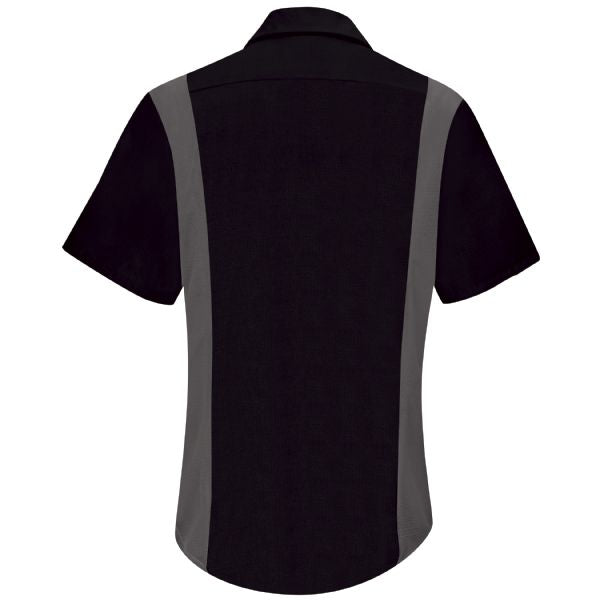 Women's Short Sleeve Performance Plus Shop Shirt with OilBlok Technology
