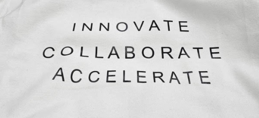 Screen Printing - (Innovate Collaborate Accelerate) in Black