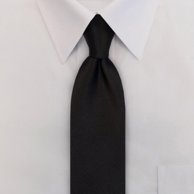 One Color Clip-On Tie