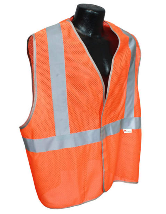Type R Class 2 Safety Vest - Safety Orange