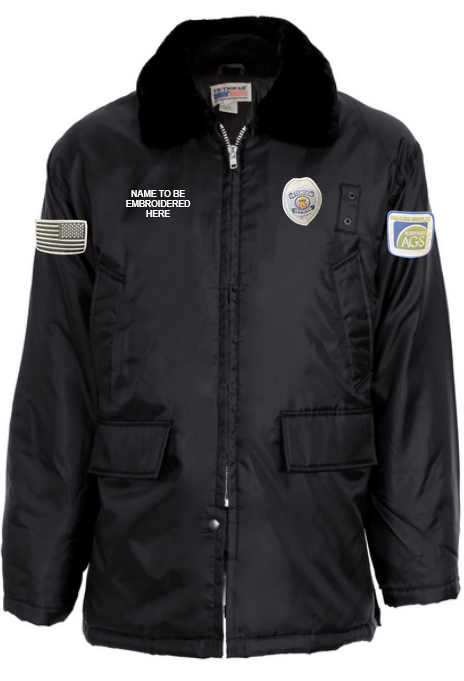 AKI Snap Front Duty Jacket with Hidden Zipper