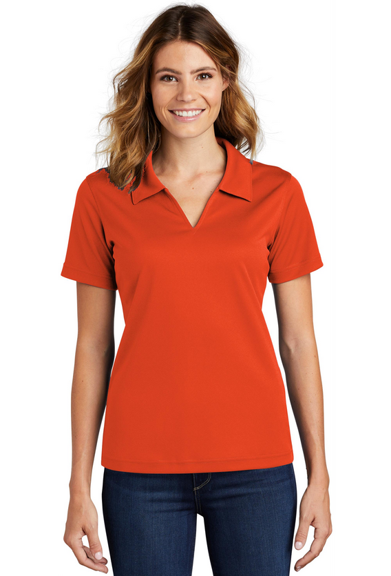 Sport-Tek® Women's Dri-Mesh® V-Neck Polo