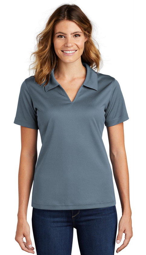 Sport-Tek® Women's Dri-Mesh® V-Neck Polo