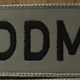 DDM (Velcro Patch) Black Letters / Tan Patch 2