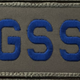 GSS (Velcro Patch ) Blue Letters / Tan Patch 2