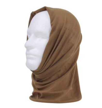 Multi-Use Neck Gaiter and Face Covering Tactical Wrap