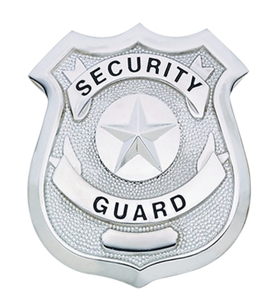 SECURITY GUARD Badge - For Chest