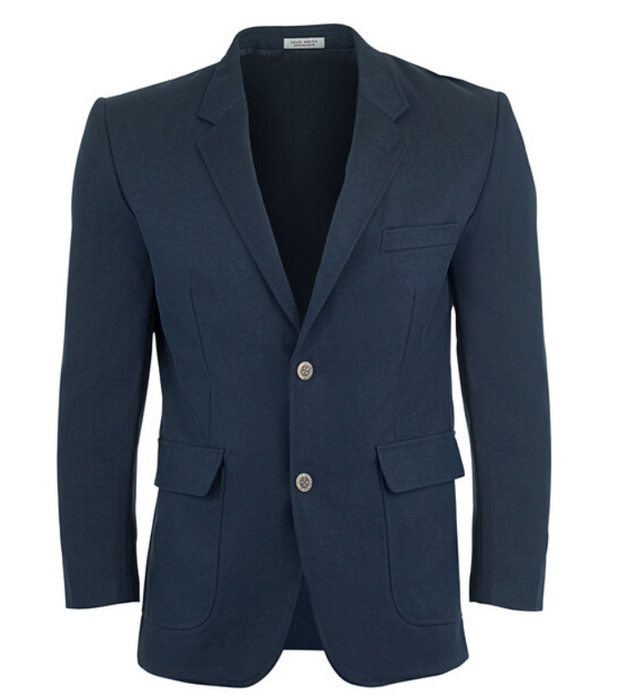 National Patrol Men's Customizable Navy Single Breasted Blazer -