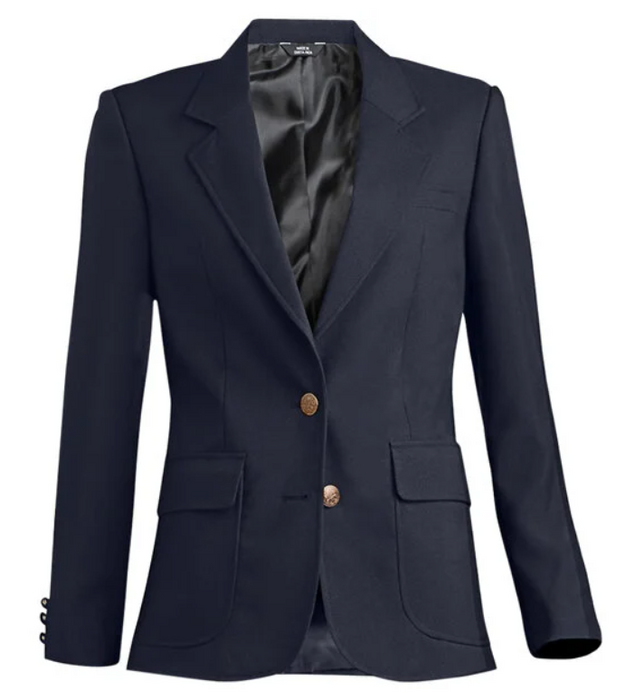 National Patrol Women's Customizable Navy Single Breasted Blazer