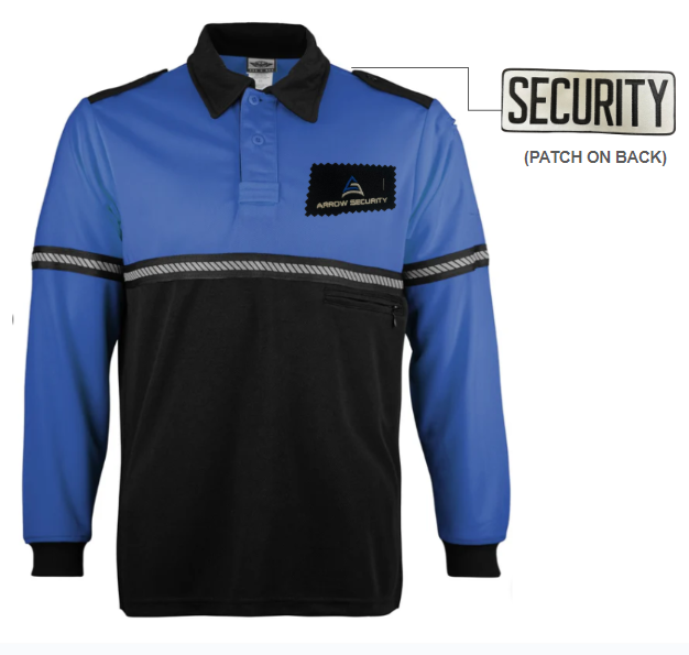 ARR First Class Two Tone Bike Patrol With Pocket Long Sleeve