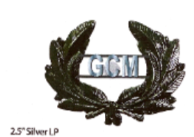 Metal Badge, Nickel, GMA Screw Back