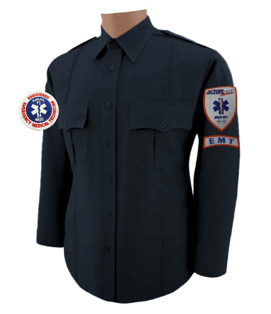 AAS Poly/Cotton Long Sleeve Security Shirt