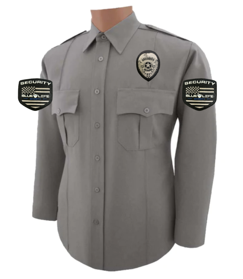 BLS All Polyester Long Sleeve Shirt
