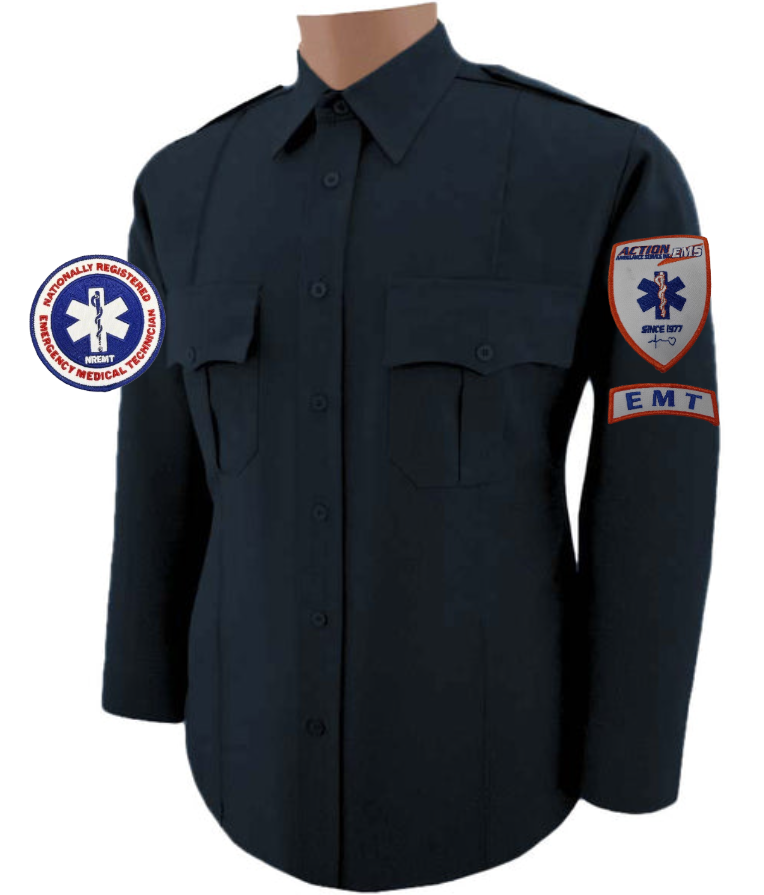 AAS Poly/Cotton Long Sleeve Security Shirt