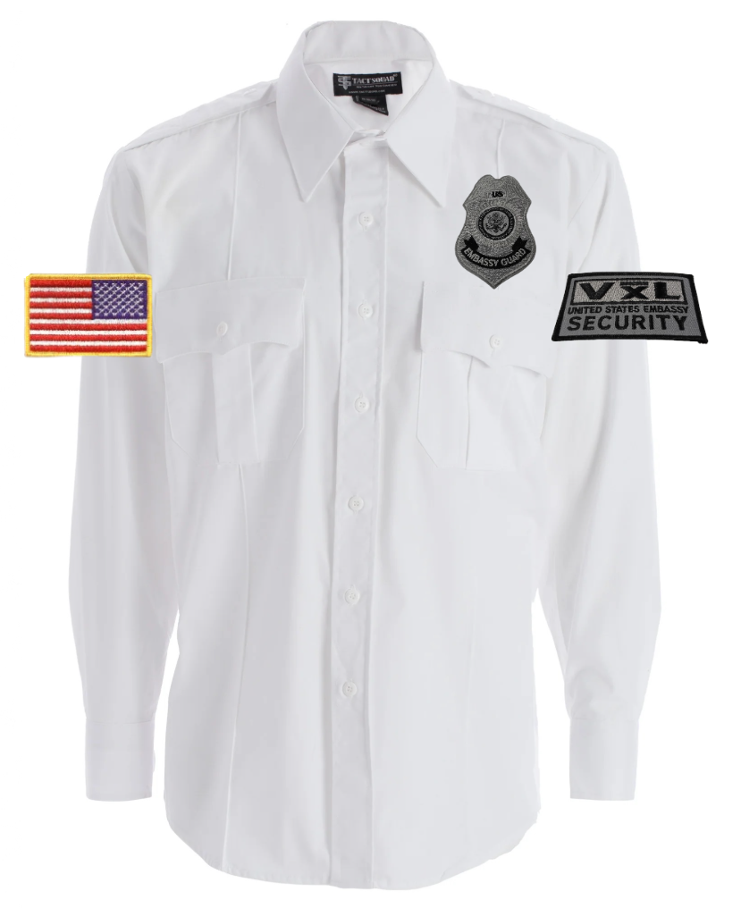 VXL Poly/Cotton Long Sleeve Security Shirt
