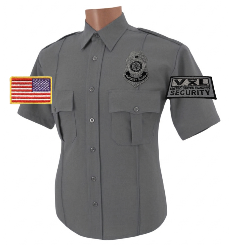 VXL Poly/Cotton Short Sleeve Security Shirt