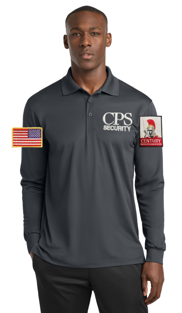 CPS Sport-Tek® Long Sleeve Micropique Sport-Wick®Polo