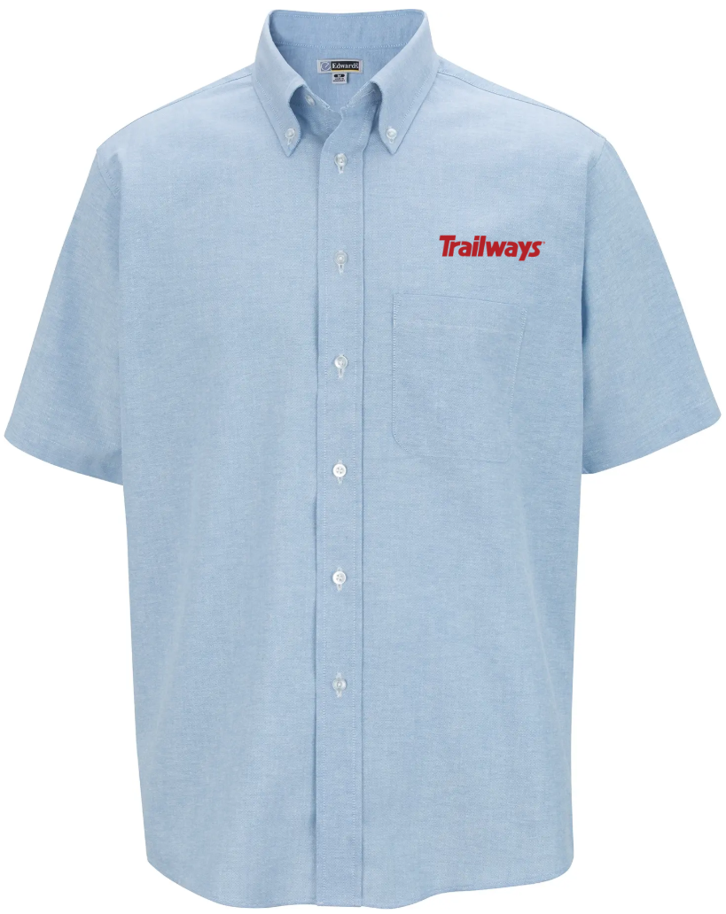 ATL Easy Care Oxford Short Sleeve Mens Shirt