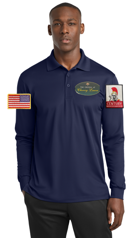 CPS Sport-Tek® Long Sleeve Micropique Sport-Wick®Polo