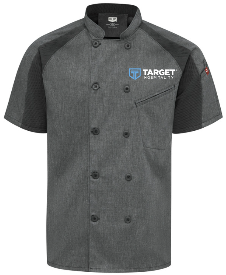 TH Men's Airflow Raglan Chef Coat with OilBlok