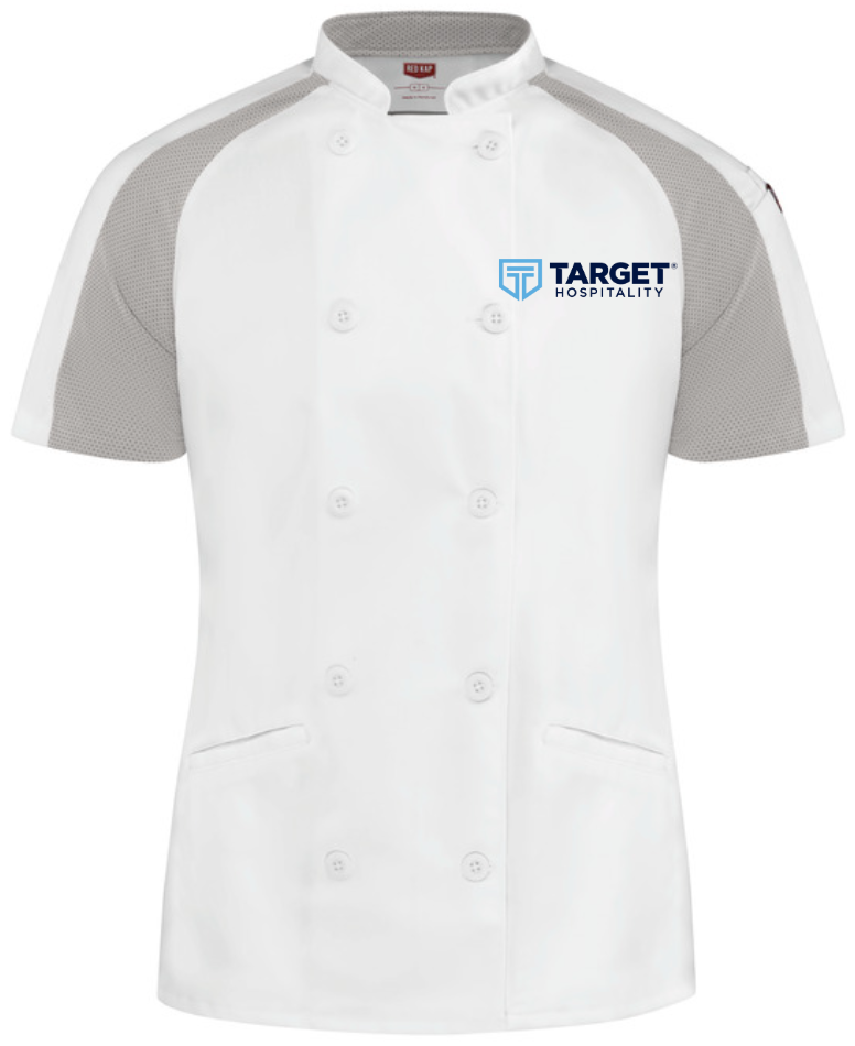 TH Women's Airflow Raglan Chef Coat with OilBlok