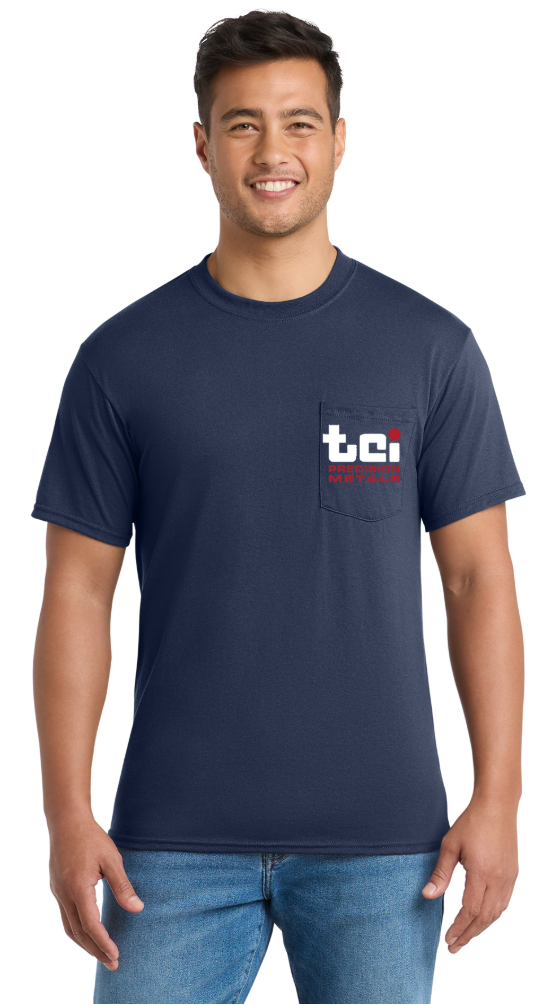 TCI Port & Co™ Core Blend Pocket Tee