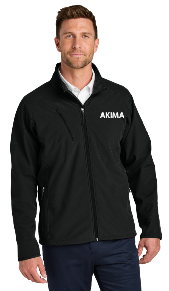 AKI Port Authority® Textured Soft Shell Jacket