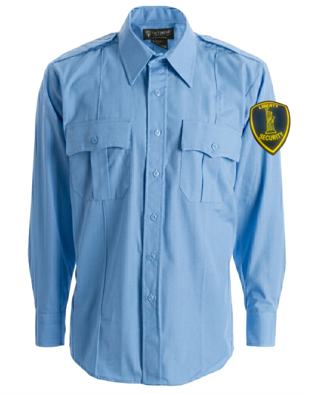 LSG Poly/Cotton Long Sleeve Security Shirt
