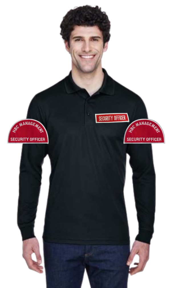 HAN Men's Pinnacle Performance Long Sleeve Piqué Polo