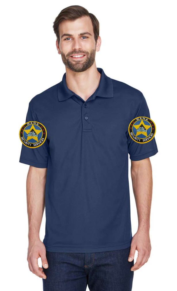 HAN Men's Cool & Dry Mesh Piqué Polo
