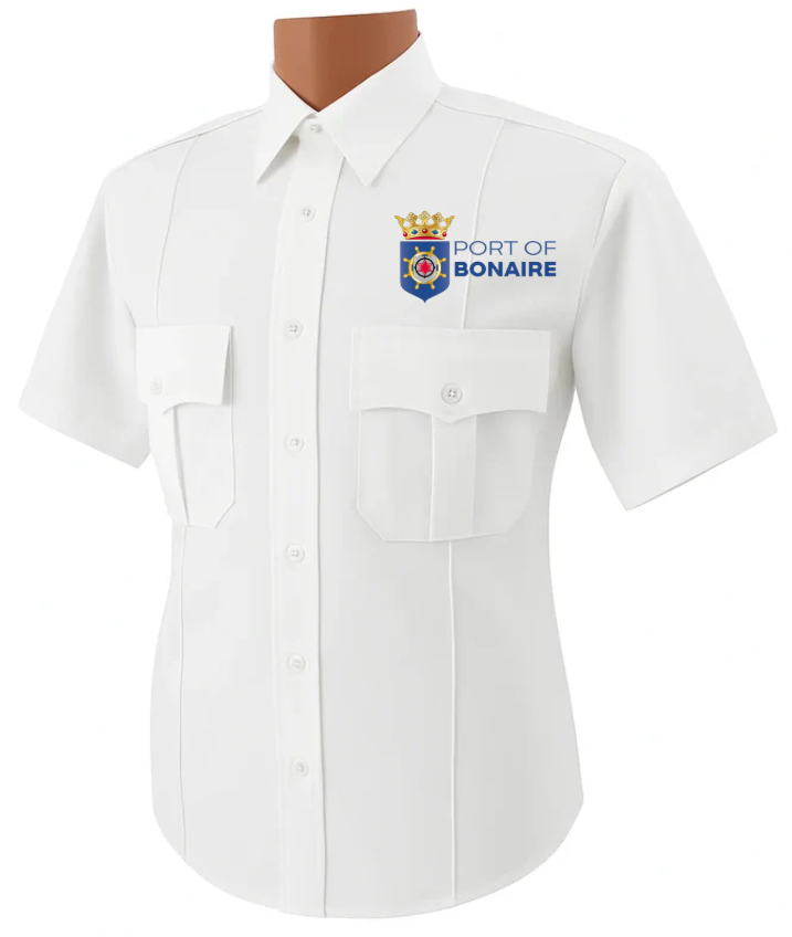 POB Women's All Polyester Short Sleeve Shirt
